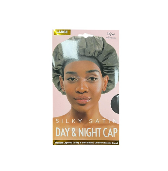 Bonnet Satin Anti-Casse – Protection de nuit cheveux afro et bouclés
