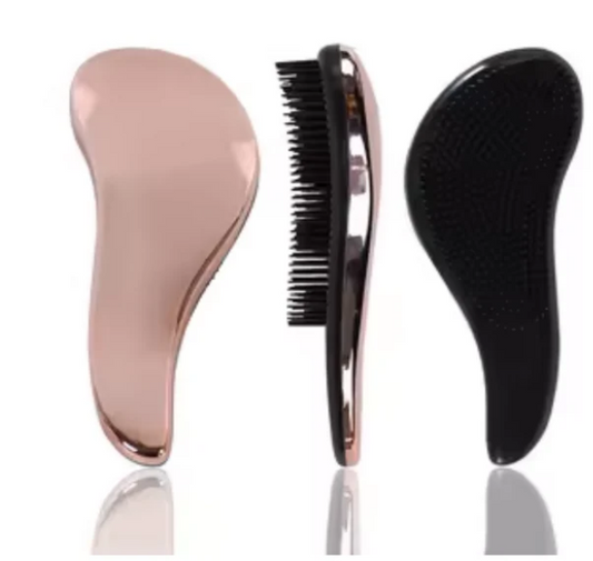 Brosse Démêlante  Afro ergonomique -Cheveux bouclés et crépus
