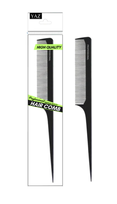 Peigne à queue professionnel – Tracés précis pour cheveux crépus et bouclés